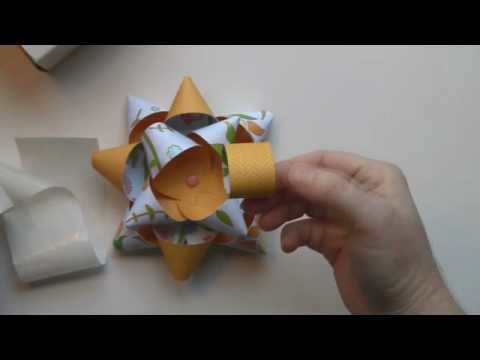 How to make a Gift Package Bow