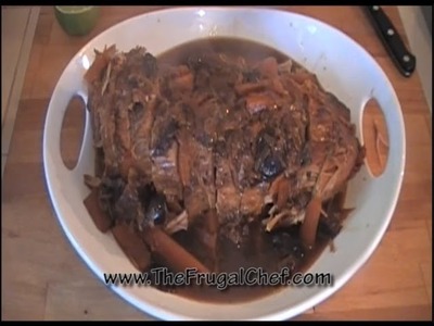 How to Make a Pot Roast in the Pressure Cooker or Crock-Pot