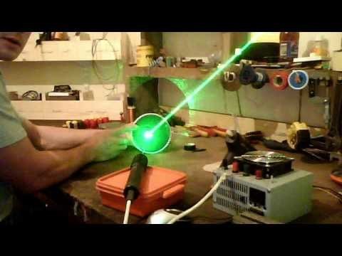 How to make a simple laser show