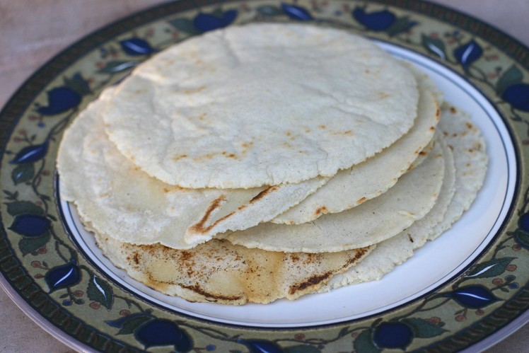 How To Make Homemade Corn Tortillas - It's An Easy And Delicious Recipe by Rockin Robin