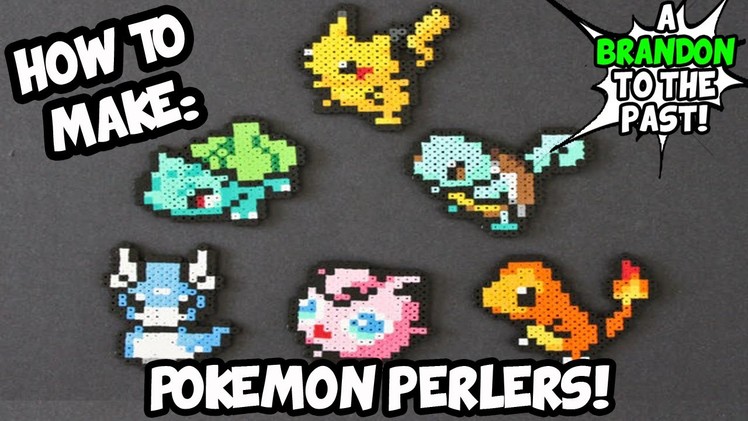 How To Make Pokemon Perler Art!