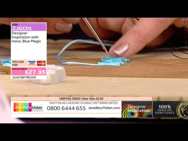 [How to make Sari Ribbon Jewellery] - JewelleryMaker DI 11-12-14