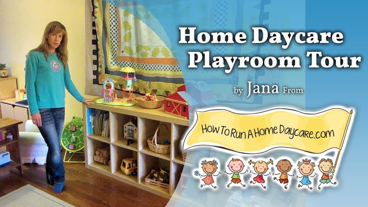 How to run a home daycare: Playroom Tour (Starting a home daycare)