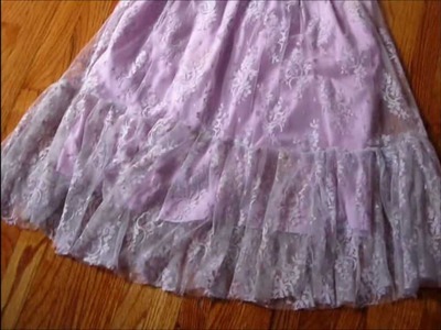 How to Sew a Princess Lace Skirt (Hime Gyaru Style)