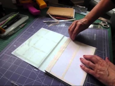 How to tutorial - Quick and easy with a simple binding mini album part 2