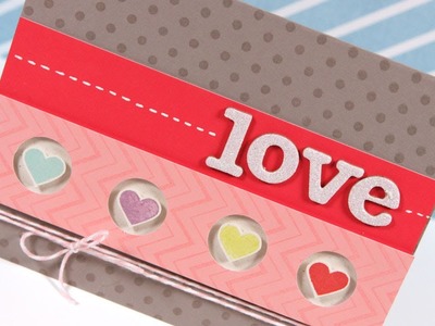 Love (Saving a "bad" card) - Make a Card Monday #169