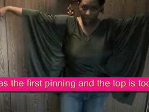 Making a cute summer top (Cutting & Sewing) 2of3