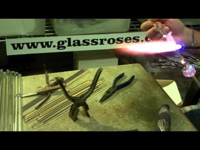 Making Glass Roses