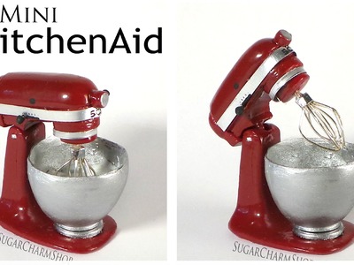 Miniature KitchenAid. Stand Mixer - Polymer Clay Tutorial