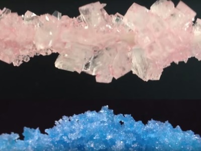 Rock Candy Crystals (Sugar Sticks) No Bake HOW TO COOK THAT Ann Reardon