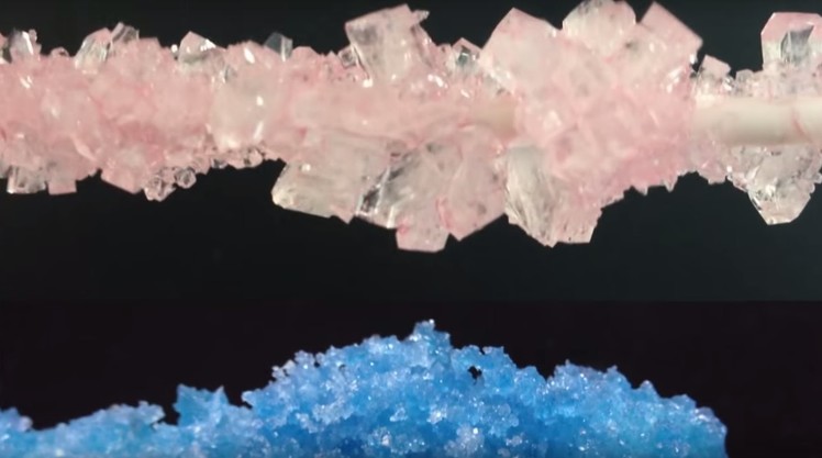 Rock Candy Crystals (Sugar Sticks) No Bake HOW TO COOK THAT Ann Reardon