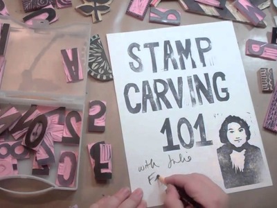 Stamp Carving 101 is Coming