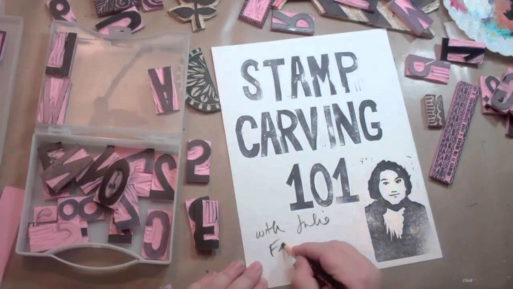 Stamp Carving 101 is Coming