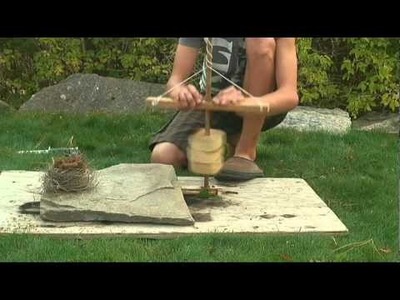 Survivor Dude: How To Make Fire With A Pump Drill