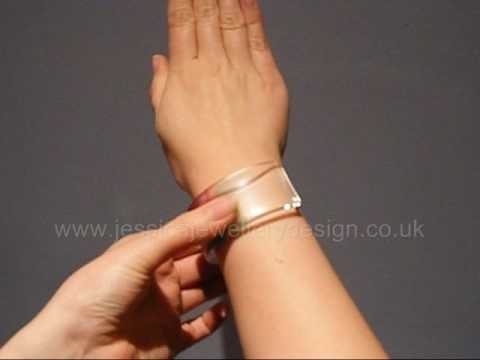 Taking your bangle on and off