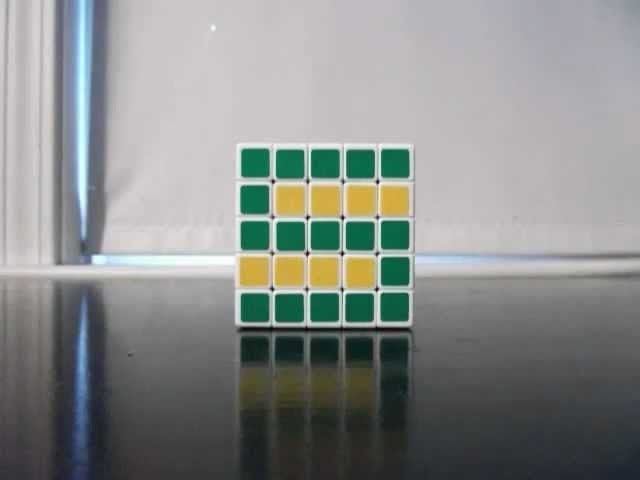The Alphabet in Rubik's Cubes