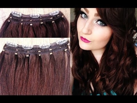 Transforming Old Extensions using a LUSH Hair Extensions Weft