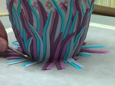 Vase, flower cane (part2) [finished]