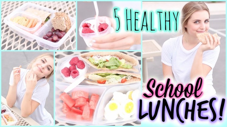A Week of Healthy Lunch Ideas for Back to School! | Aspyn Ovard