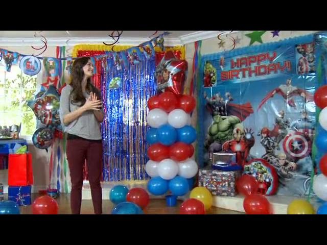 Assemble A Superhero Party With The Avengers!