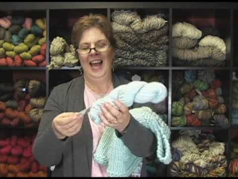 Blue Sky Alpacas Baby Jumper Pattern and Bulky Yarn Review