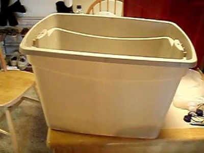 Building a self watering container