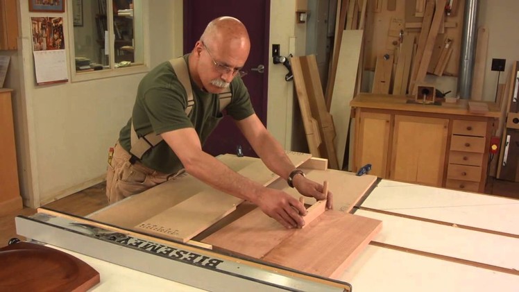 Carve a Chair Seat on the Table Saw with Mario Rodgriguez