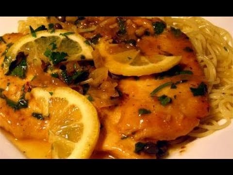Chicken Piccata Recipe. How-to Video - Laura Vitale "Laura In The Kitchen" Episode 29