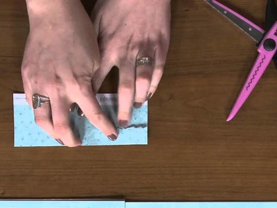 Creating Keepsakes Presents Unique Tearing with Decorative-Edge Scissors