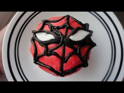 Decorating Cupcakes #50: Spiderman