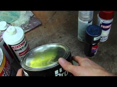 DiY Large Rust Hole Repair on your Auto Part 2 (Materials)