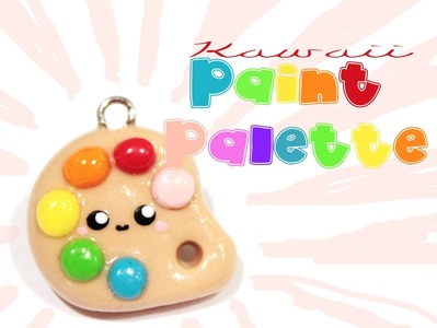 ◕‿‿◕ Paint Palette! Kawaii Friday 57 (Tutorial in Polymer Clay)