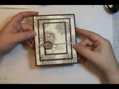 Easy Triple Time Stamping Technique Card