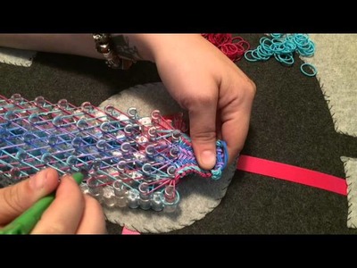 Full Snake Belly on 2 Looms by Transferring to Extend