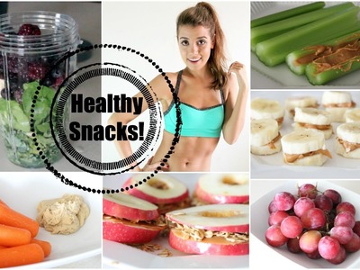 Get Healthy With Me | Snack Foods!