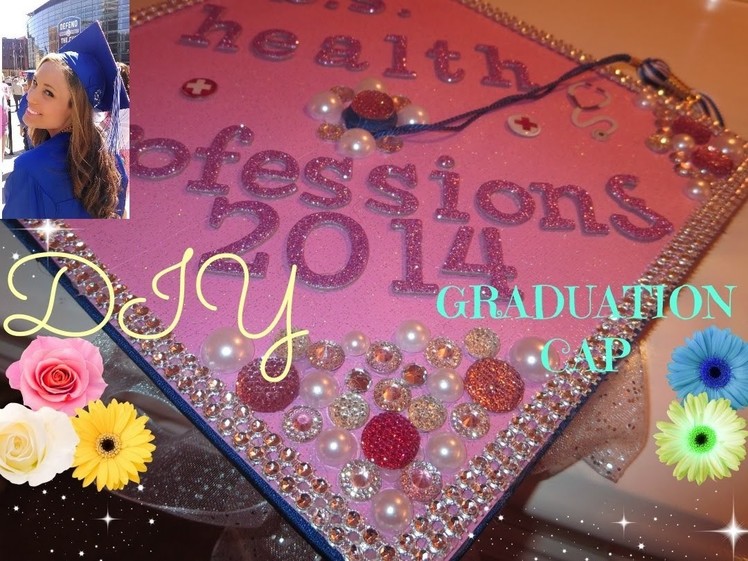 How To Decorate A Graduation Cap Tutorial!!*