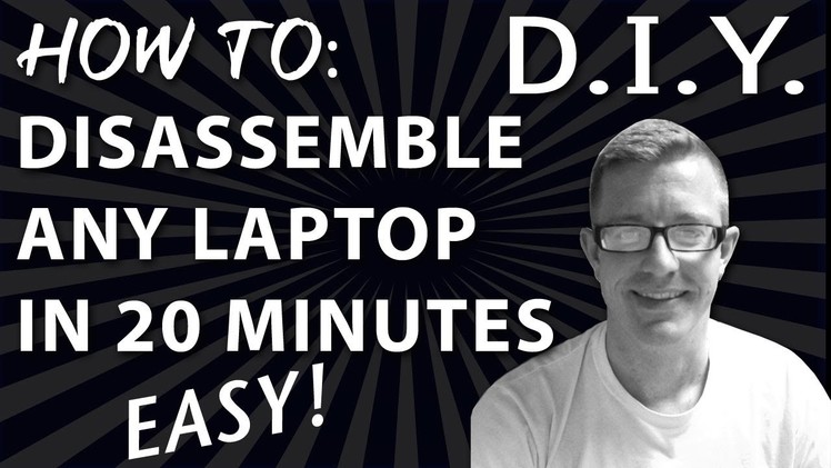 How to Disassemble any Laptop in Under 20 minutes - HP DV6000