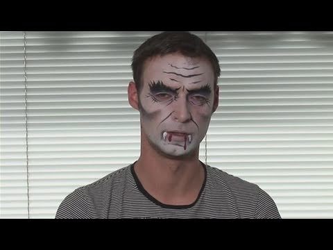 How To Face Paint A Vampire