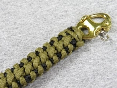 How to make a Boneyard Bar (Paracord Bracelet) with a Snap Shackle Tutorial (Paracord 101)