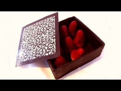 How to make a chocolate box by Ann Reardon - How To Cook That