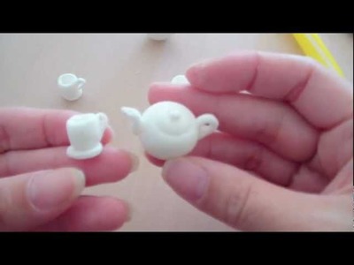 How to Make a Mini Fondant Tea Cup Cupcake Topper (for Mother's Day Cupcakes)