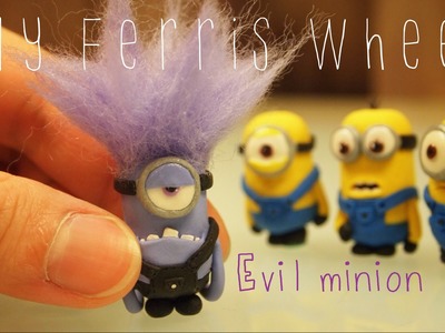 How to make a miniature evil purple minion out of polymer clay (Despicable Me 2)