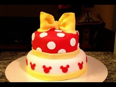 How to make a Minnie Mouse Cake