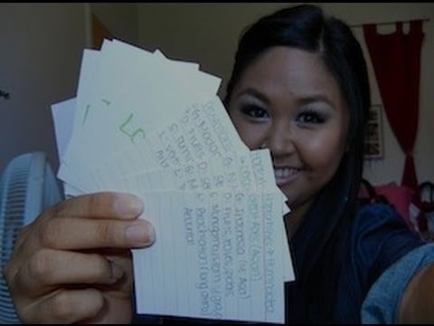How-to Make and Use Flashcards -  School Tips