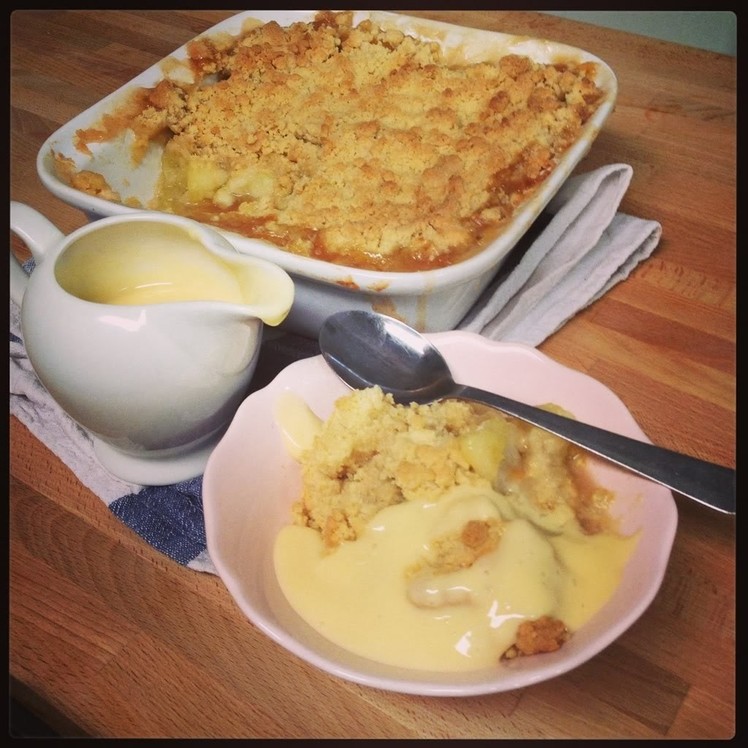 How to Make Apple Crumble