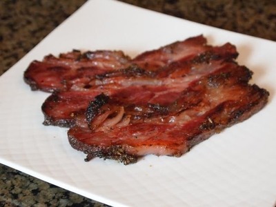 How To Make Beef Bacon!