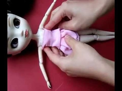 How to make doll outfit 6 bubble skirt