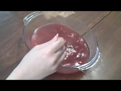 How to make gelatin fruit salad