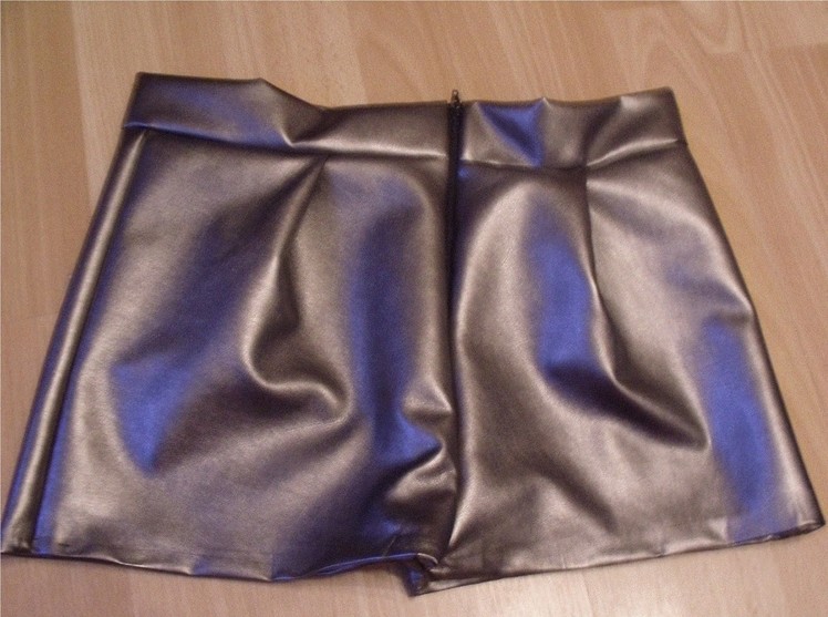 How to make leather shorts