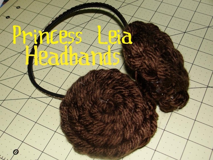How to Make Princess Leia Headbands Star Wars
